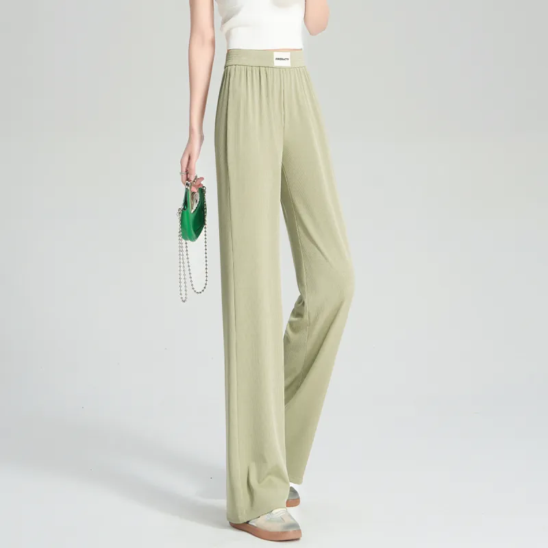 0571 Family Casual Pants Women's Green-5