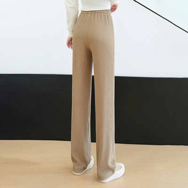 0571 Family Straight Fit Wide Inseam Casual Pants Women's-4