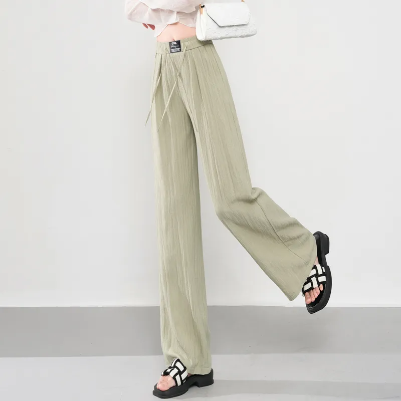 0571 Family Casual Pants Women's Green-4
