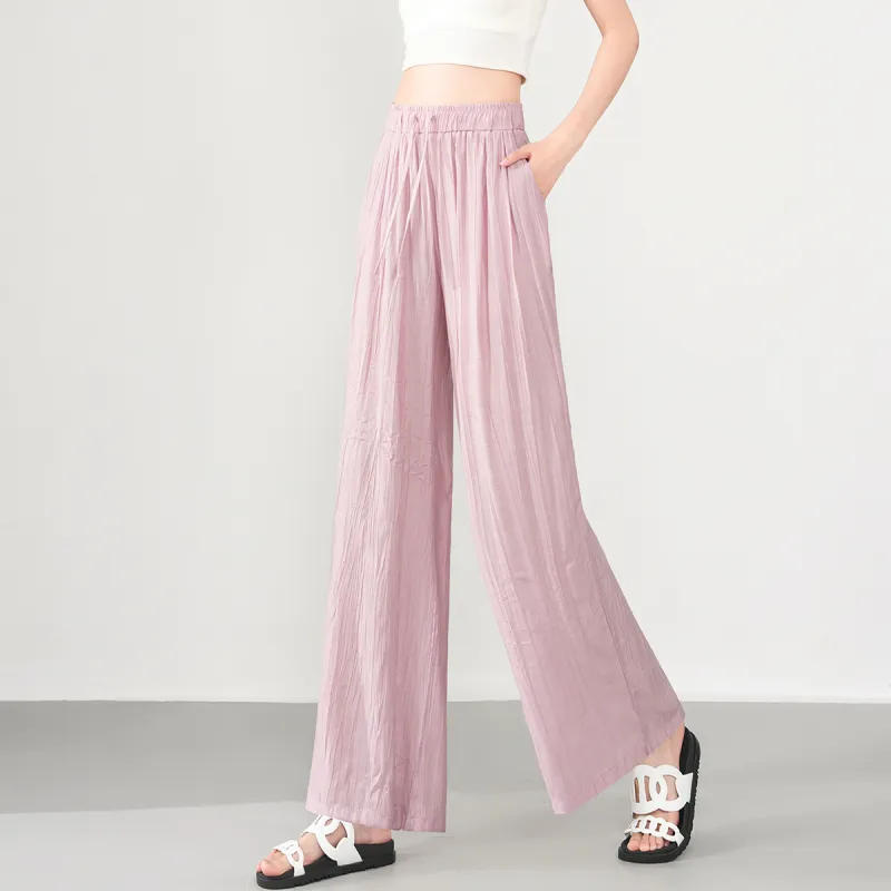 0571 Family Casual Pants Women's Pink-4