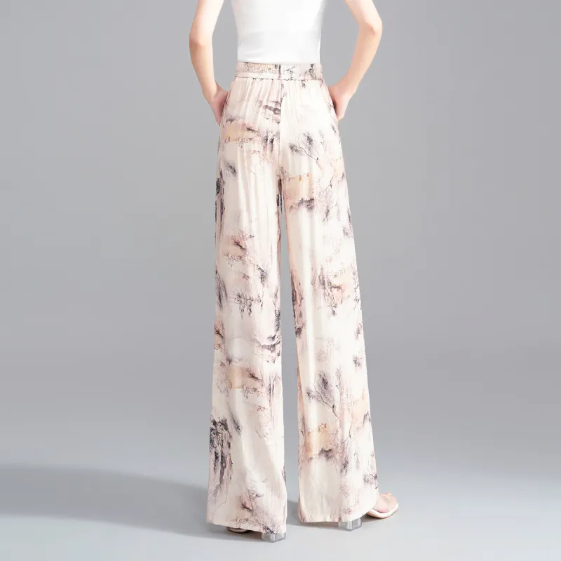0571 Family Casual Pants Women's Pink-2