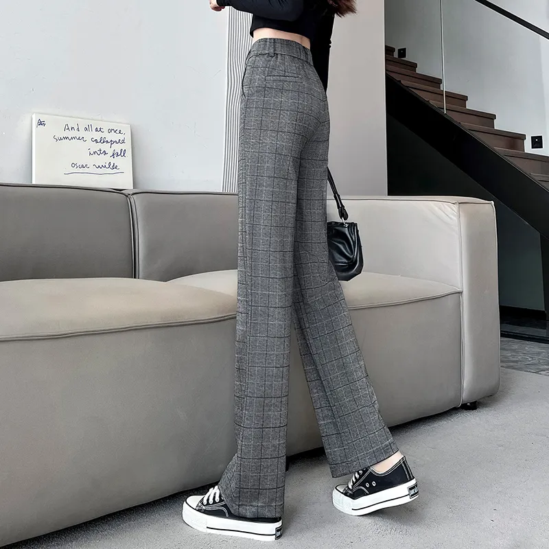 0571 Family Casual Pants Women's Gray-6