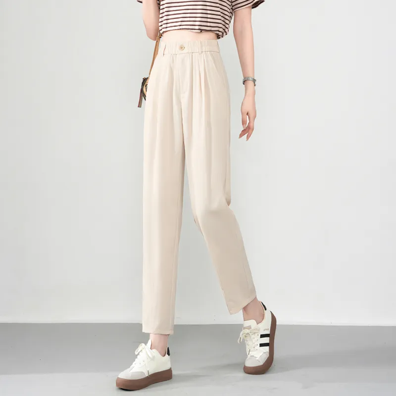 0571 Family Casual Pants Women's Beige-2