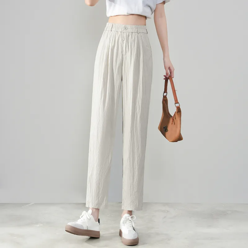 0571 Family Casual Pants Women's Beige-3