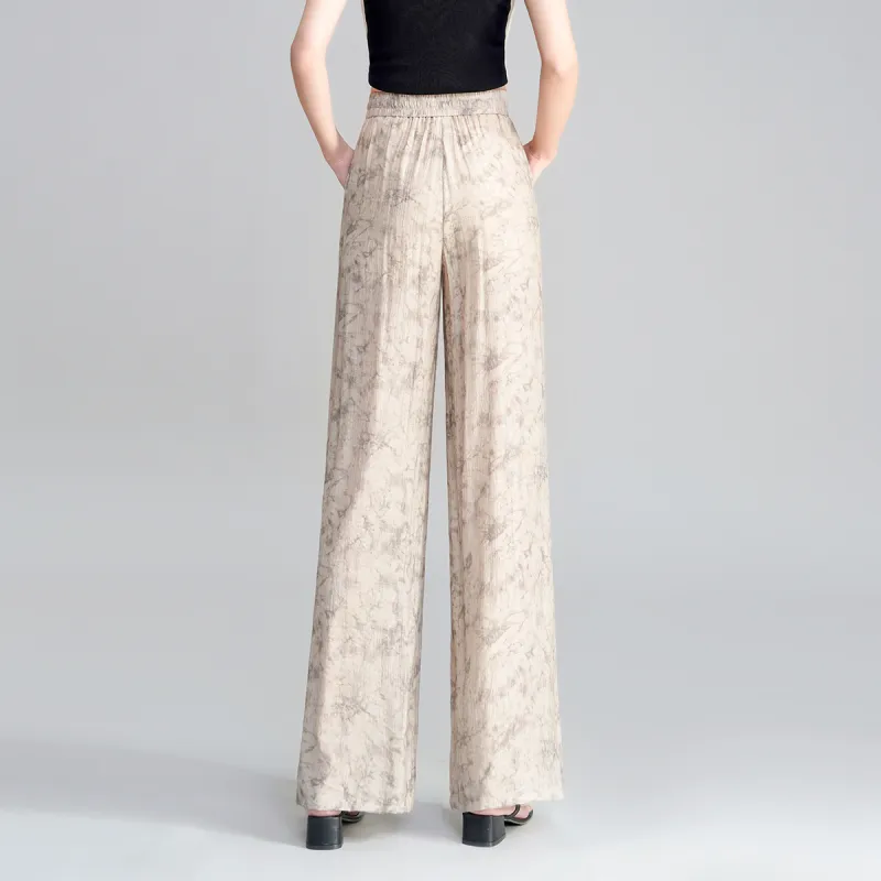0571 Family Casual Pants Women's Beige Yellow-6