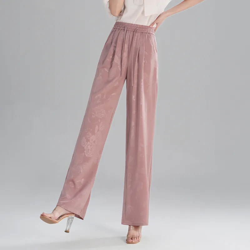 0571 Family Casual Pants Women's Pink-4