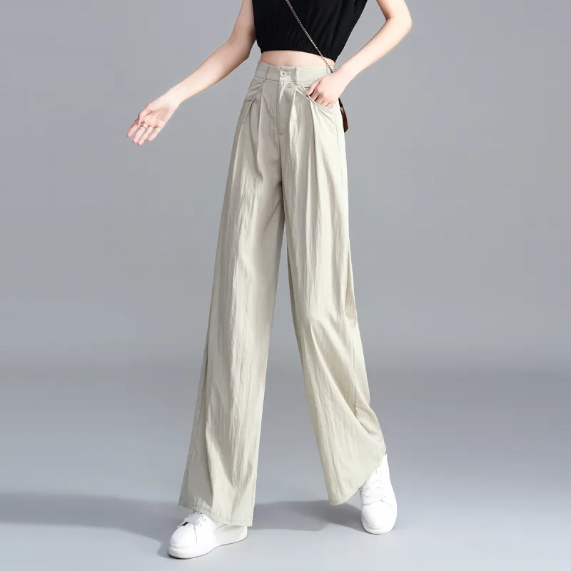 0571 Family Casual Pants Women's Beige-3