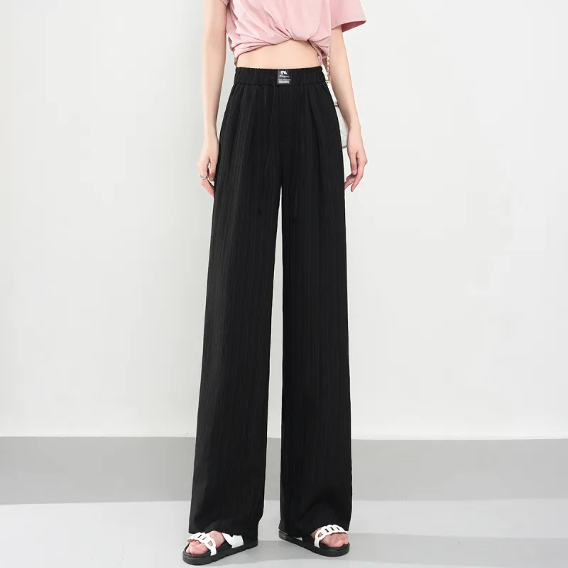 0571 Family Casual Pants Women's Black-3