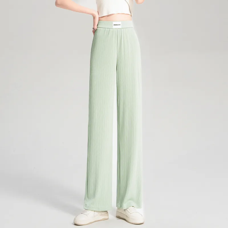 0571 Family Casual Pants Women's Green-5