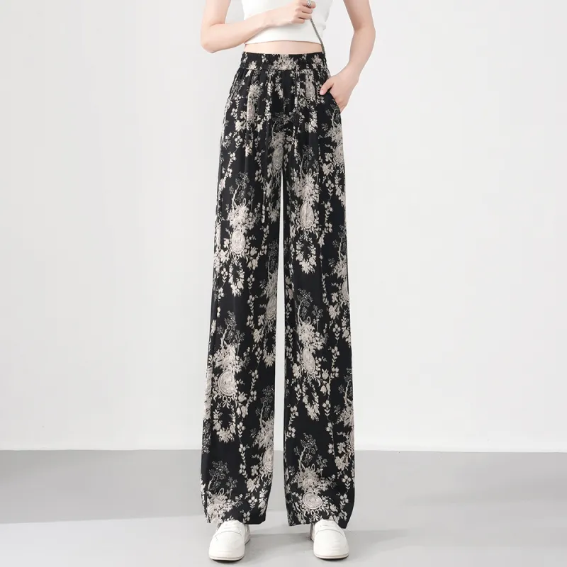 0571 Family Casual Pants Women's Black-3