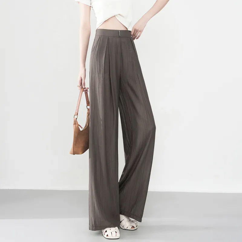 0571 Family Casual Pants Women's Coffee-5