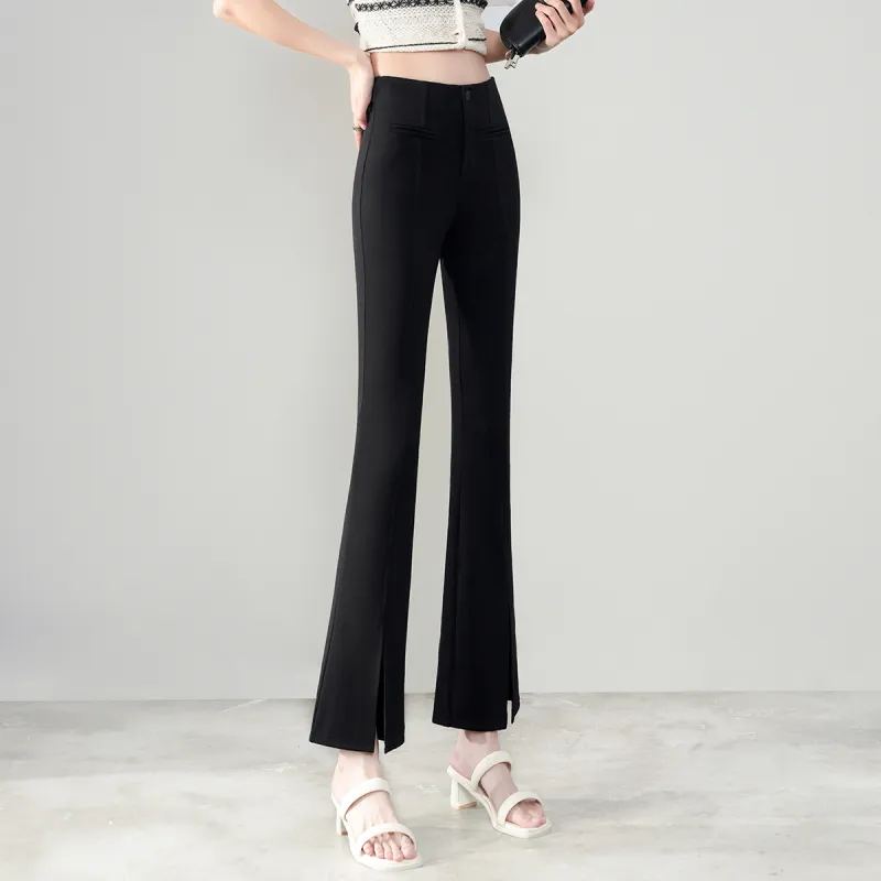 0571 Family Casual Pants Women's Black-3