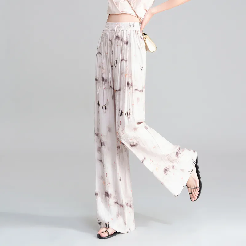 0571 Family Casual Pants Women's Pink-4