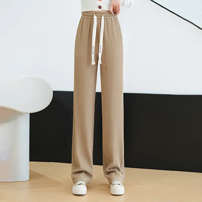 0571 Family Straight Fit Wide Inseam Casual Pants Women's-3