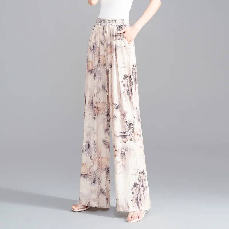 0571 Family Casual Pants Women's Pink-3