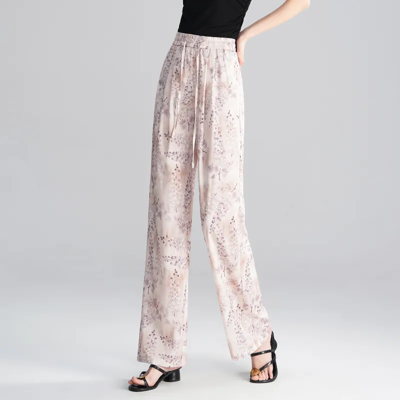 0571 Family Casual Pants Women's Pink-2