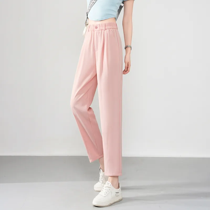 0571 Family Casual Pants Women's Pink-6