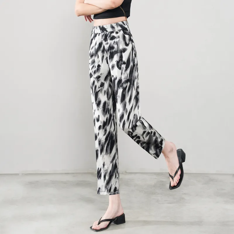 0571 Family Casual Pants Women's Black-5