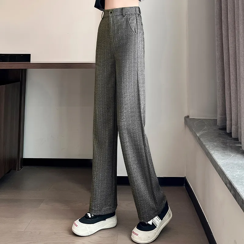 0571 Family Casual Pants Women's Gray-3