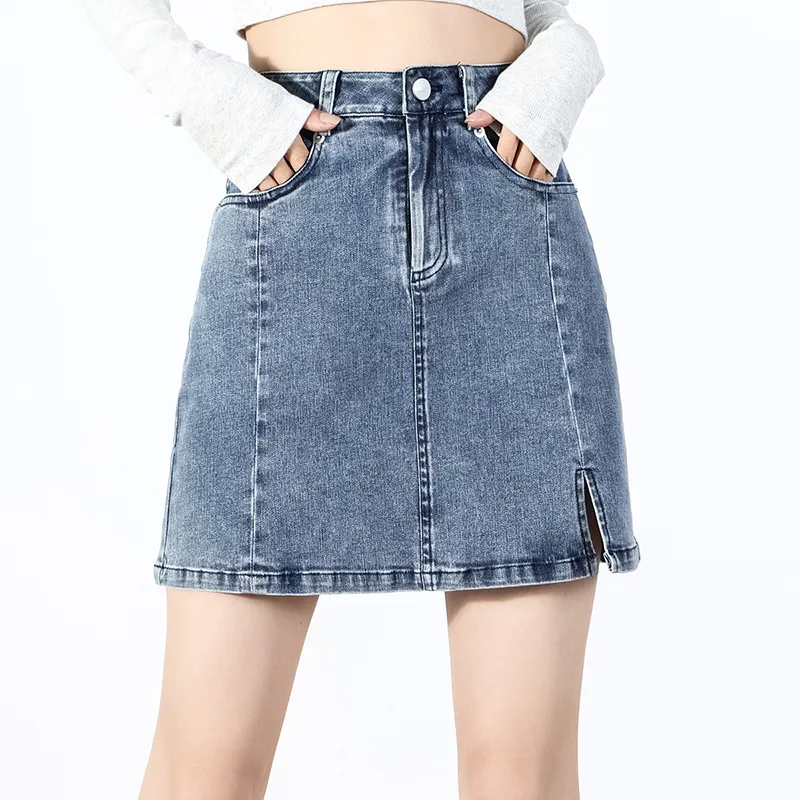 0571 Family Denim Short Skirts Women's-4