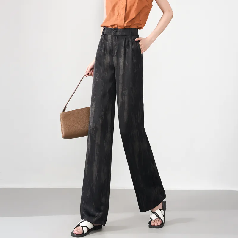 0571 Family Casual Pants Women's Black-3