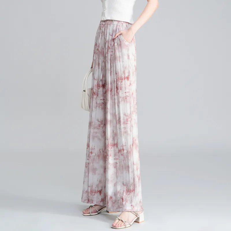 0571 Family Casual Pants Women's Pink-4
