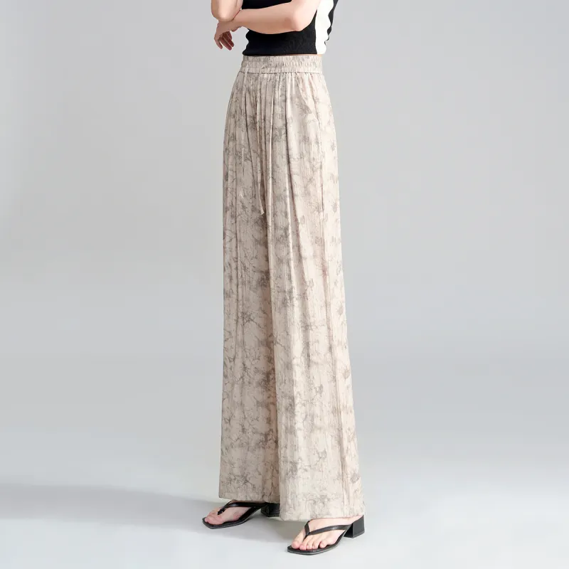 0571 Family Casual Pants Women's Beige Yellow-3