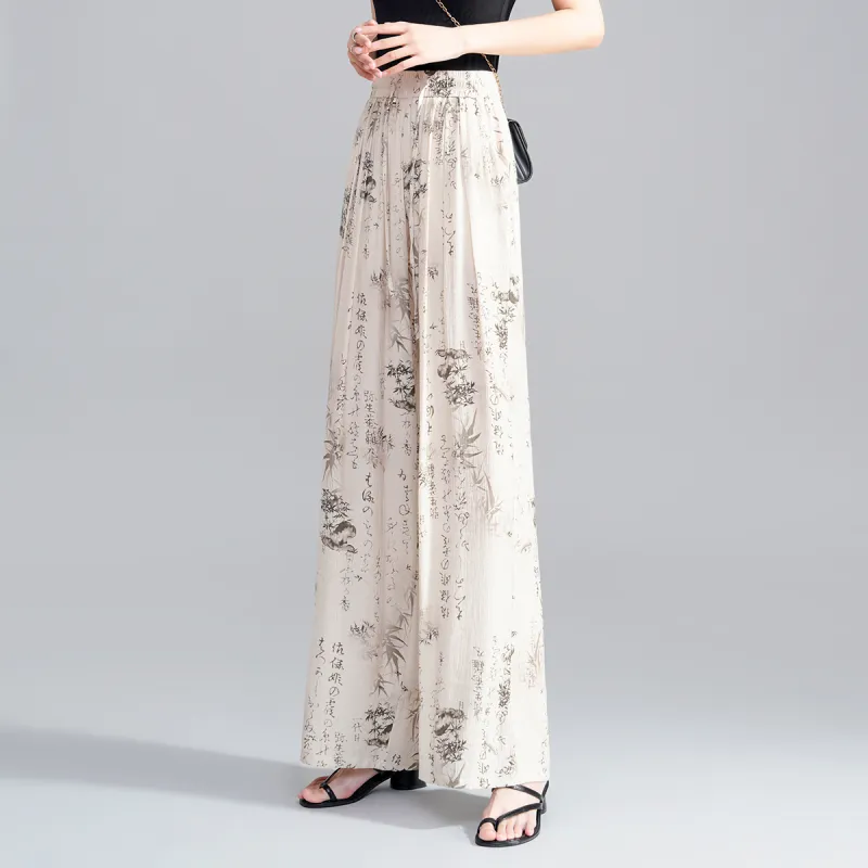 0571 Family Casual Pants Women's Apricot-2