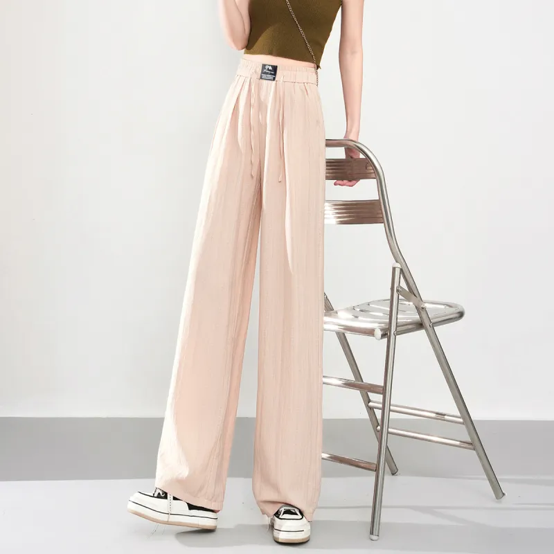 0571 Family Casual Pants Women's Apricot-4