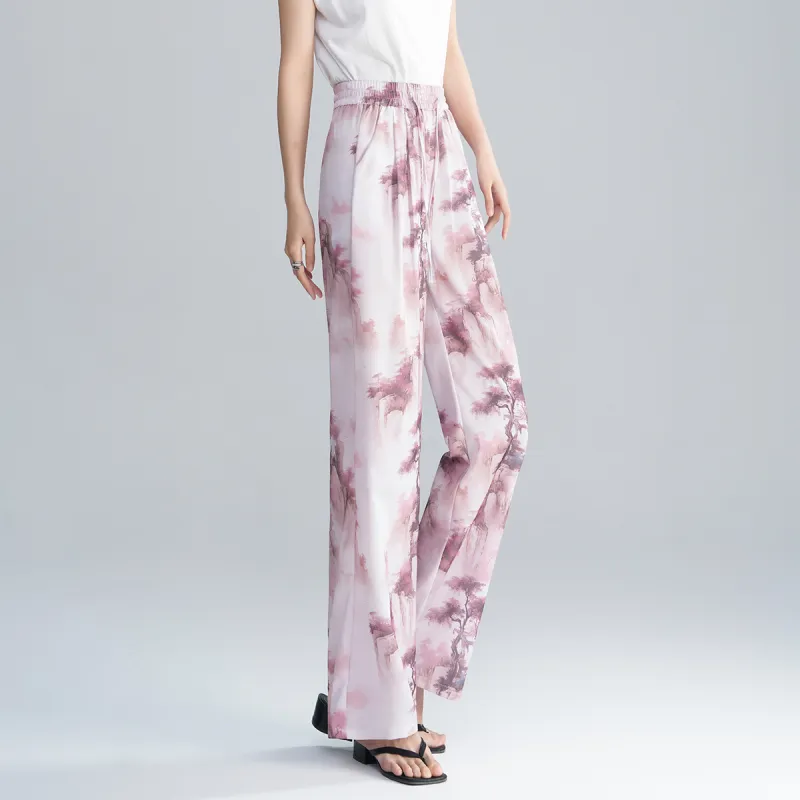 0571 Family Casual Pants Women's Pink-5