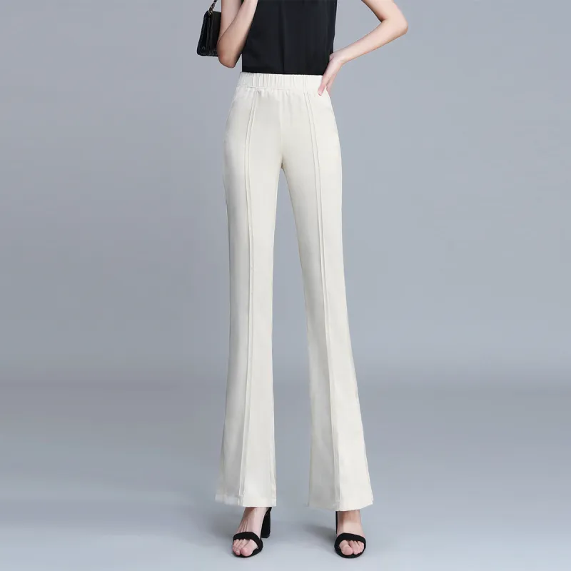 0571 Family Casual Pants Women's White-2