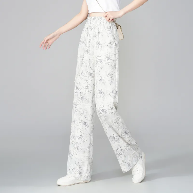 0571 Family Casual Pants Women's Beige-4