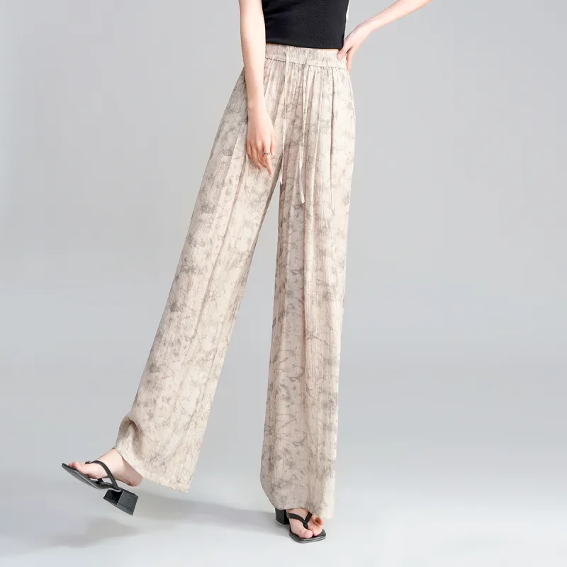 0571 Family Casual Pants Women's Beige Yellow-4