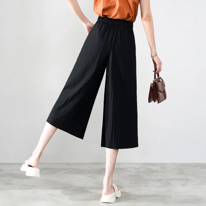 0571 Family Casual Pants Women's Black-5