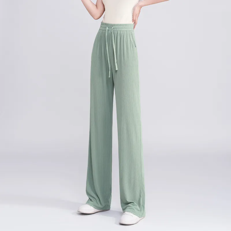 0571 Family Casual Pants Women's Green-5