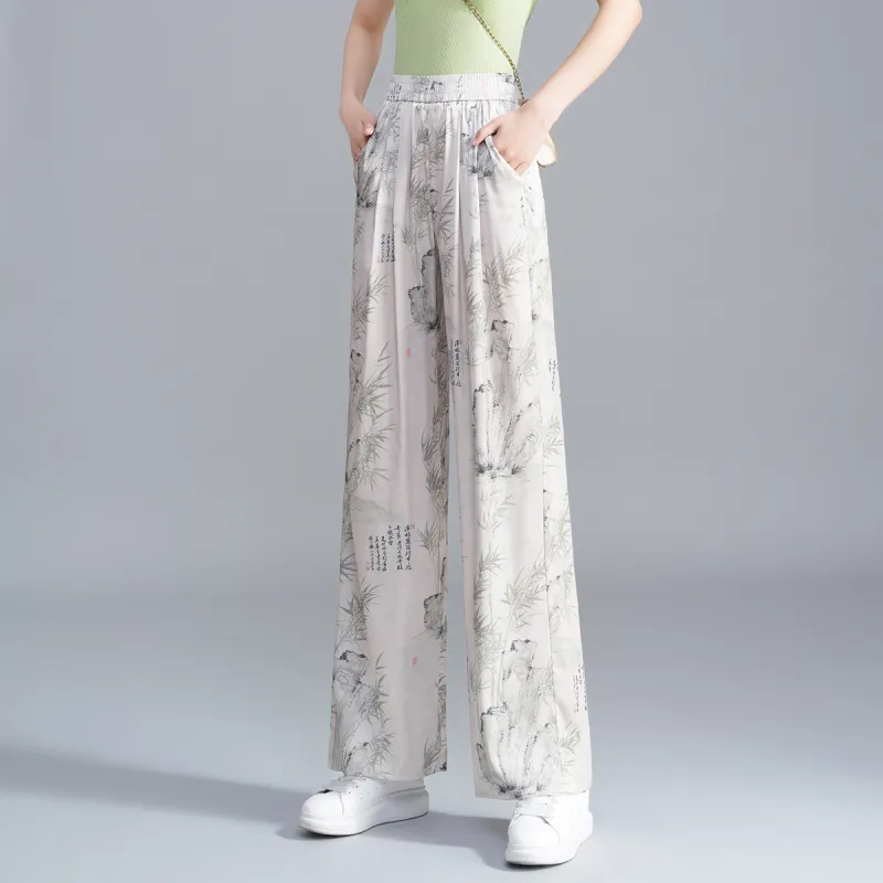0571 Family Casual Pants Women's Beige-2