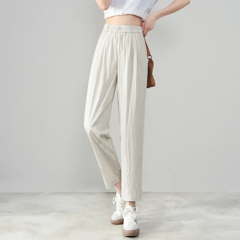0571 Family Casual Pants Women's Beige-5