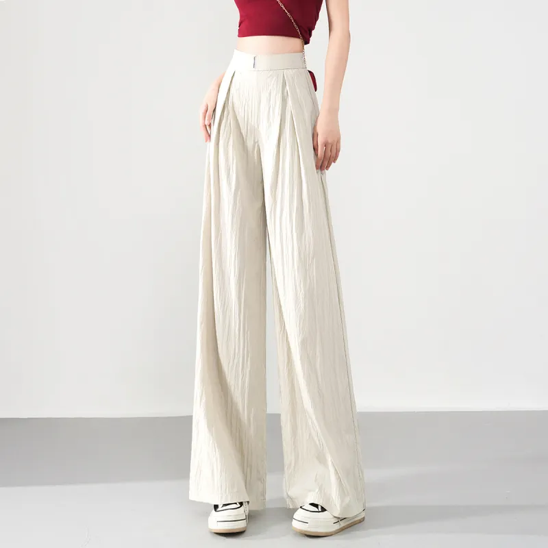 0571 Family Casual Pants Women's Beige-3