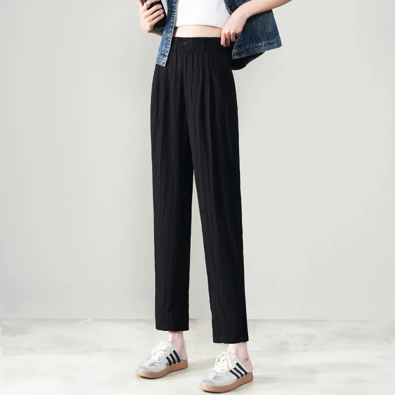 0571 Family Casual Pants Women's Black-5