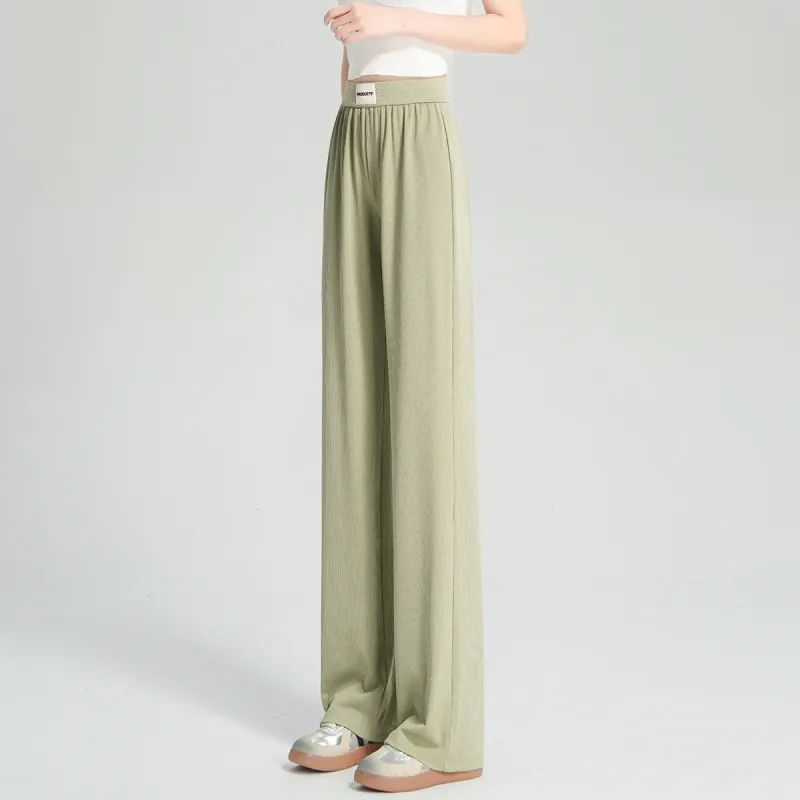 0571 Family Casual Pants Women's Green-2