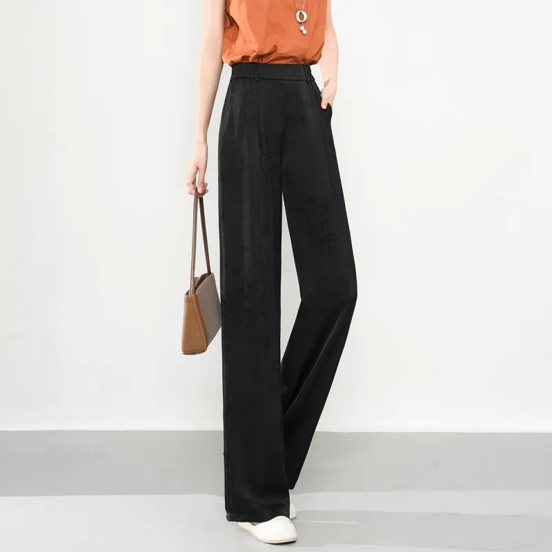 0571 Family Casual Pants Women's Black-5