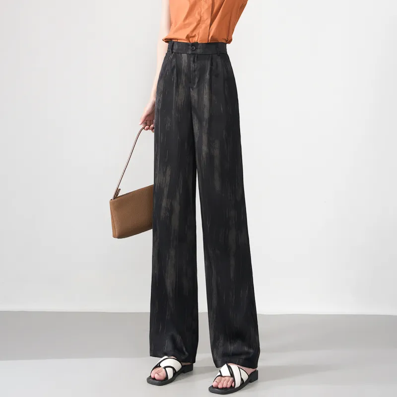 0571 Family Casual Pants Women's Black-2