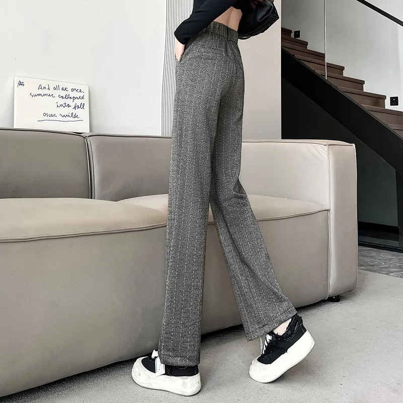 0571 Family Casual Pants Women's Gray-6