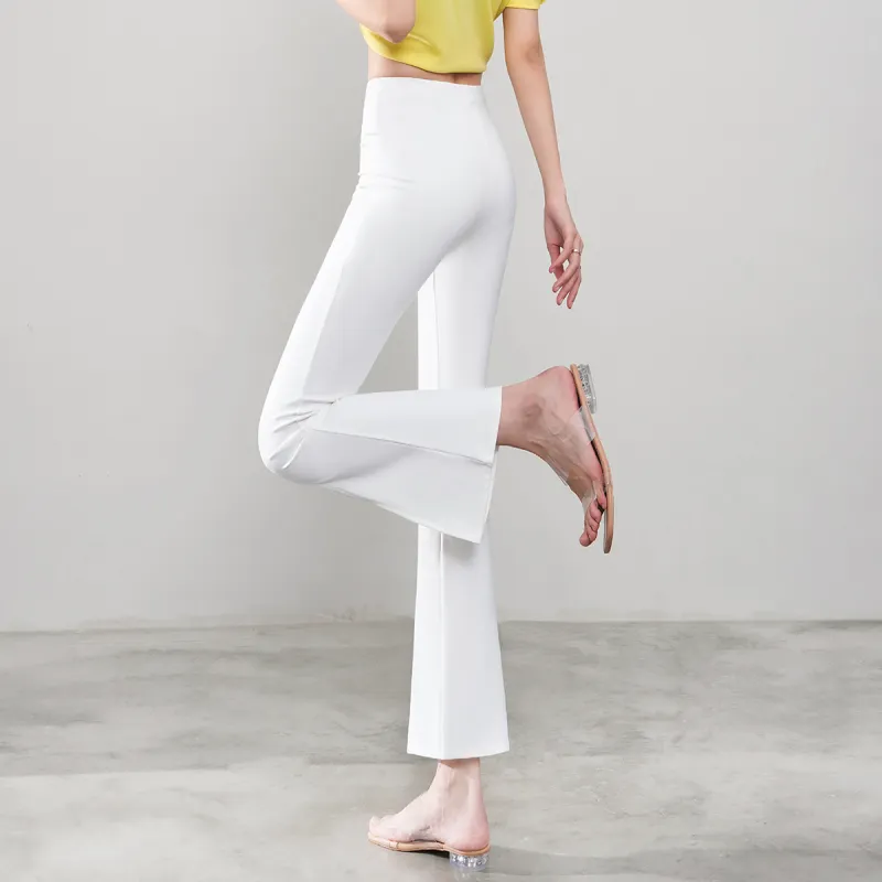 0571 Family Casual Pants Women's White-6