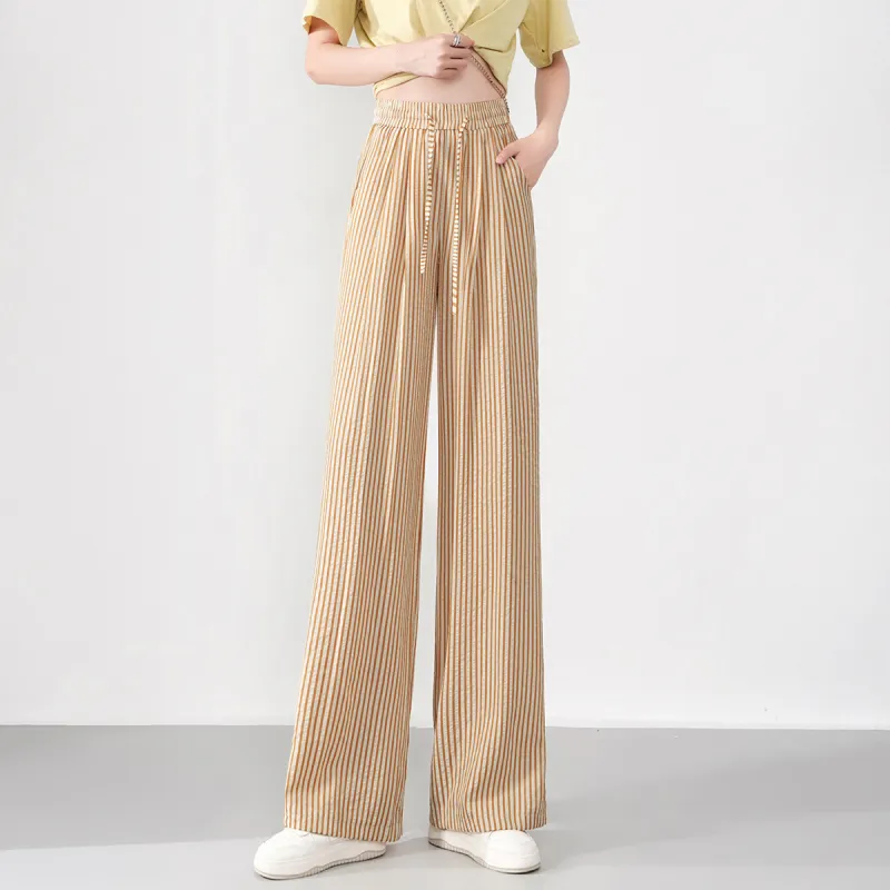 0571 Family Casual Pants Women's Orange-2