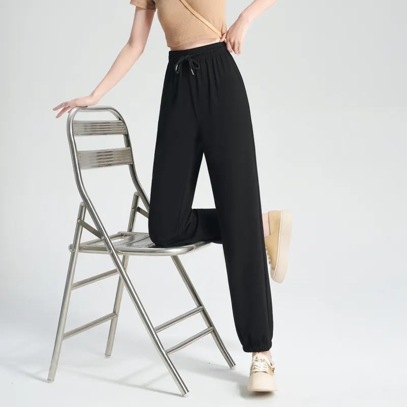 0571 Family Casual Pants Women's Black-5