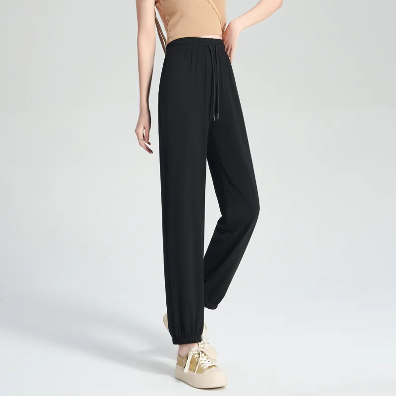 0571 Family Casual Pants Women's Black-7
