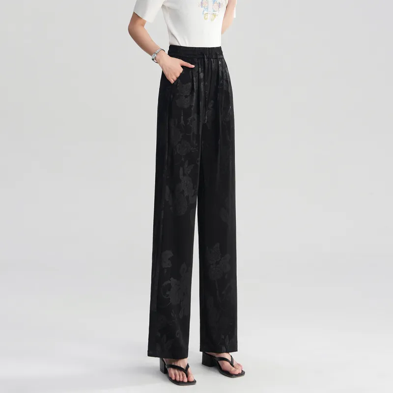 0571 Family Casual Pants Women's Black-3