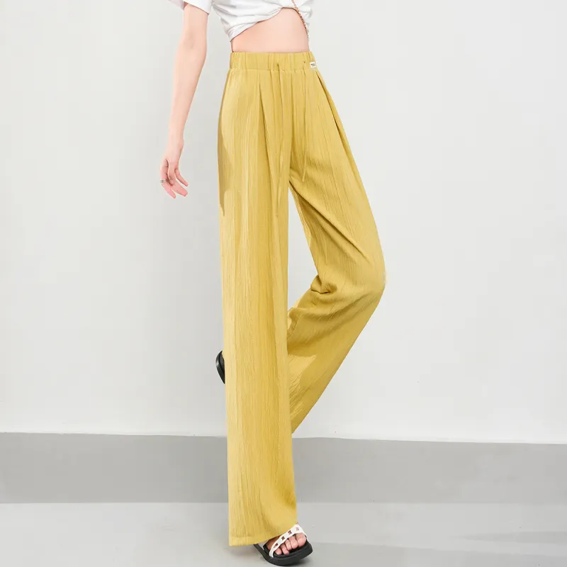 0571 Family Casual Pants Women's Yellow-6
