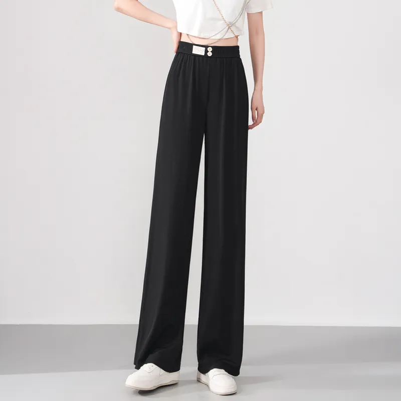 0571 Family Casual Pants Women's Black-5